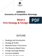 2020 T3 GSBS6410 Lecture Notes For Week 6 Firm Strategy