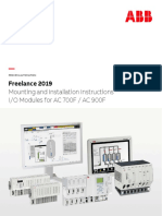 2PAA109294-111 A en Freelance Mounting and Installation IO Modules For AC 700F AC 900F