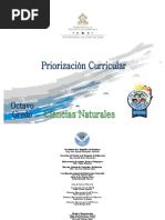 8 Priorizacion Curricular - Ciencias Naturales