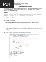 Continuación Listas y Vectores Parelelos