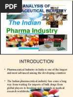 Analysis of Pharmaceutical Industry: by Vlss Consultancies