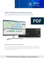 GSG-8 Advanced GNSS Simulator: Ultra-High Performance With Unmatched Flexibility