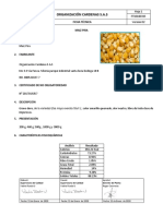 FT10160315 F.T Maíz Pira Certif Oblig