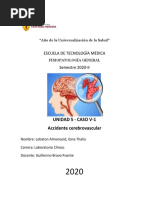 Accidente Cerebrovascular