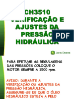 JD 3520-3522 - Regulagem Das Pressões de Alívio