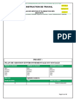 Cadre Plan de Gestion Et Elimination Des Dechets 2i.ci