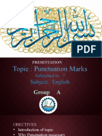 Punctution English