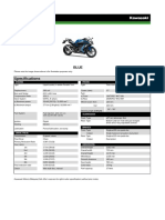 Ninja 300 Abs: Specifications