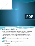 Ethics and Fraud