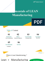 Fundamentals of LEAN