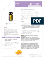 Aceite de Doterra Cheer