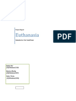 Euthanasia: Project Report