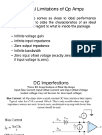 Physical Limitations of Op Amps