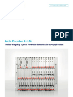 AZLM Axle Counter Thales