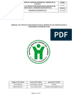 RX-M01 Manual Protección Rariológica Servicio de Rariología e Imágenes Diagnósticas