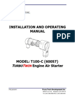 Installation and Operating Manual: From Tech Development Inc