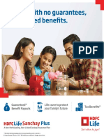 HDFC Life Sanchay Plus - Retail - Brochure - Final - CTC