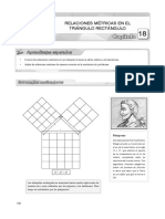 18 Relaciones Metricas en El Triangulo Rectangulo