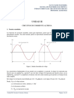 Circuitos Eléctricos I - Unidad III