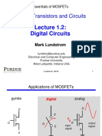 Unit 1: Transistors and Circuits