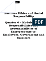 Business Ethics - Module 8