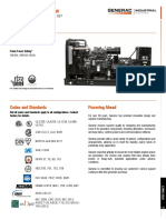 Industrial Diesel Generator Set: Standby Power Rating