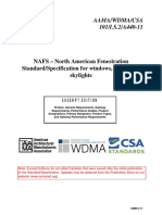 AAMA WDMA CSA 101 I S 2 A440 11 (Standard Specification For Windows, Doors and Skylights)