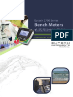 Eutech Bench 2700 Series Family Brochure