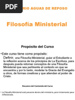 MAR Filosofia Ministerial