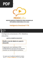 M3. V5. Robótica Educativa e IE