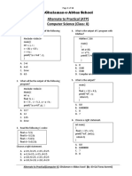 Computer Science ATP (X)