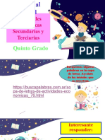 5° PS - Actividades Económicas Secundarias y Terciarias