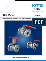 Ball Valves: DIN Full Bore, Floa! NG Ball, 2-Piece Body