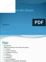 Cahier de Charge