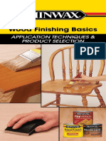 Wood Finishing Basics: Application Techniques & Product Selection