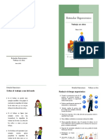 Estandar Ergonómico, Trabajo en Obra