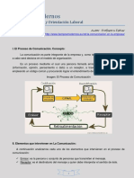 El Proceso de La Comunicacion Prof Esther Tiempos Modernos