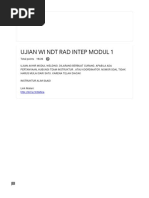 Ujian Wi NDT Rad Intep Modul 1 Bambang