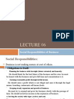 Lecture 06 (Social Responsibilites)