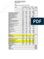 Presupuesto de Obra Alcantarillado