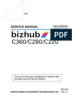 Bizhub - c360 Service Manual