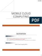 Mobile Cloud Computing