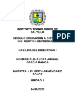 U1 - Habilidades Directivas