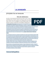 Principales Ríos de Venezuela