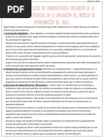 Evaluación e Intervención de Habla y Lenguaje en Adolescentes y Niños.