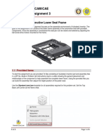 PP142626 CAD/CAM/CAE Problem Set Assignment 3: 1 Assemble Automotive Lower Seat Frame