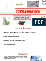 M6a Terry Towel Weaving