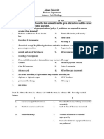 Part I: Multiple Choice: Choose The Best Answer From The Given Alternatives and The Correct Letter On The Answer Sheet Provided