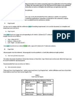 Abstract - This Document Gives Formatting Instructions For Authors Preparing Papers For Publication in The Proceedings