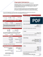 Equal Opportunities Monitoring Questionnaire